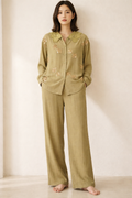 Crush luxe premium shirt & palazzo co-ord set